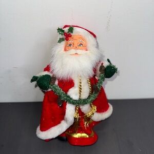 Vintage Annalee Christmas Doll Santa Claus in Boots 2004